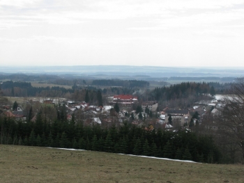 VTE Nový Hrádek - pohled na městys